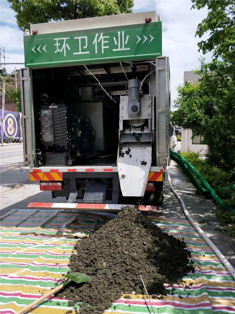 虎门镇淤泥干湿分离