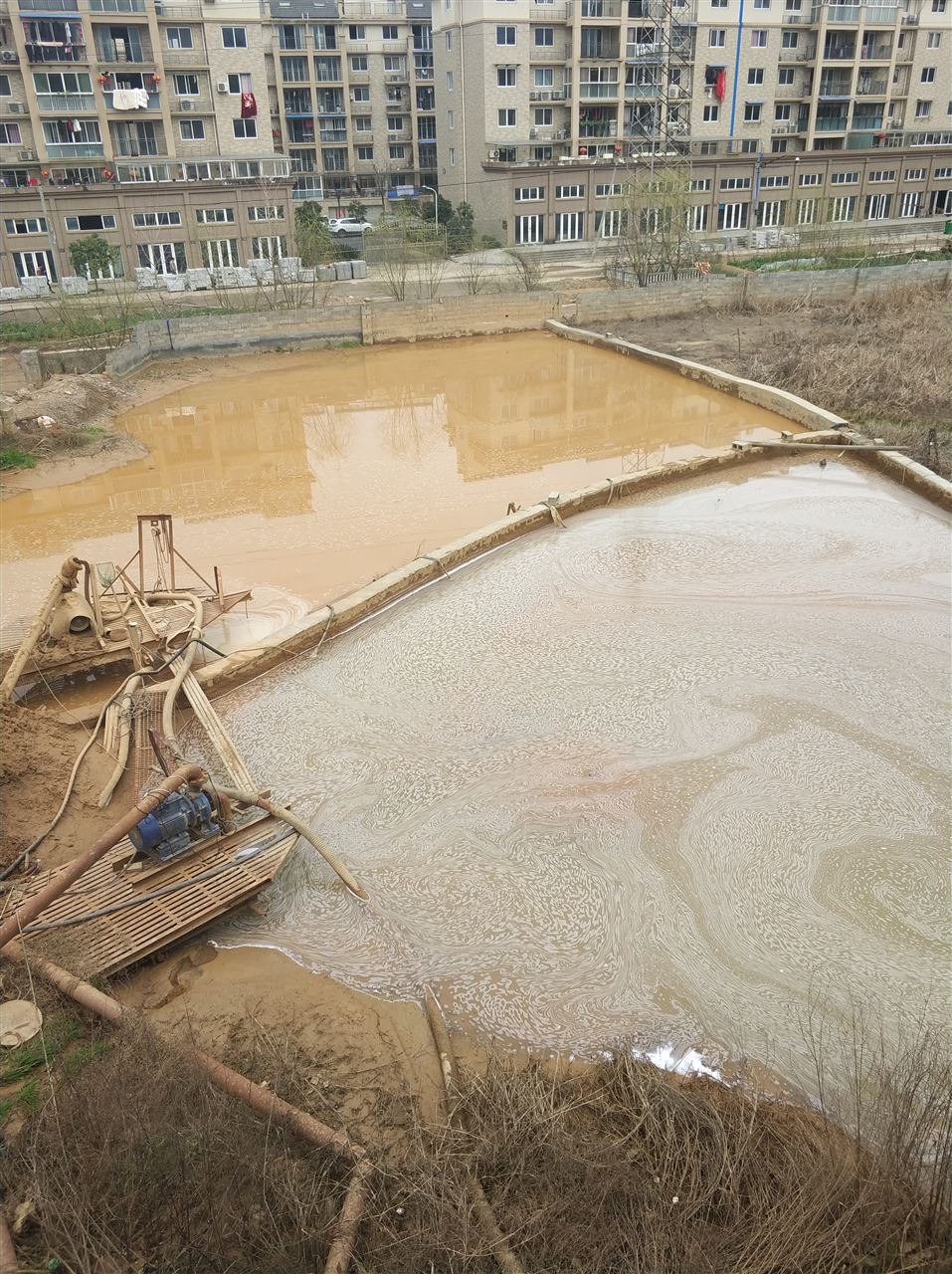 虎门镇沉淀池淤泥清理-厂区废水池淤泥清淤