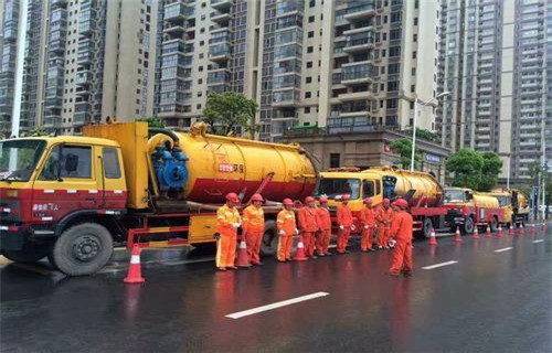 虎门镇市政管道清淤